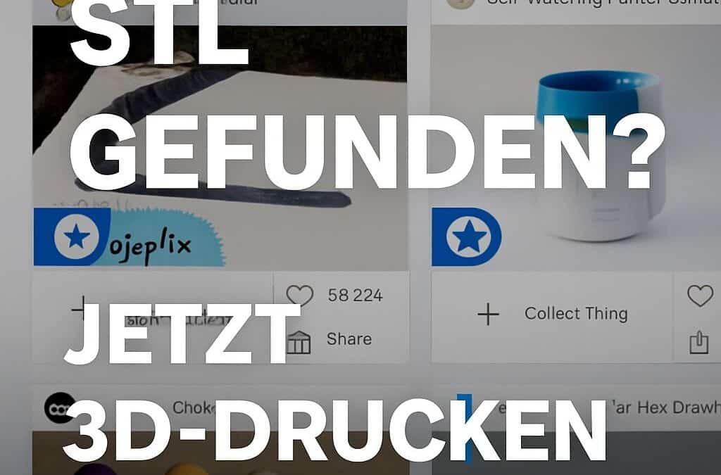 Thingiverse STL-Dateien drucken lassen – einfach online bestellen