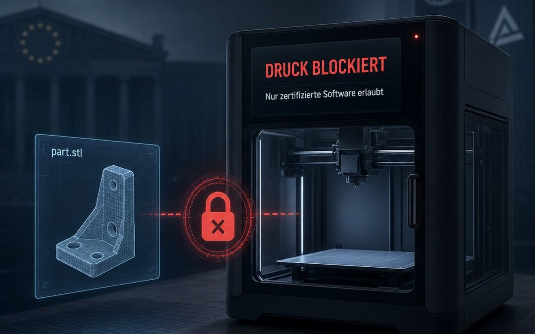 3D-Print-Blocking im 3D-Druck: Sicherheitsregeln oder Geräte-Kontrolle?