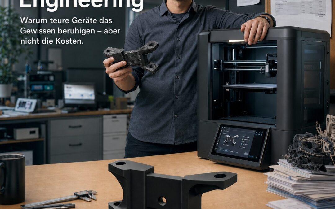 Sunk Cost Engineering: Warum teure 3D-Drucker das Gewissen beruhigen, aber nicht die Kosten